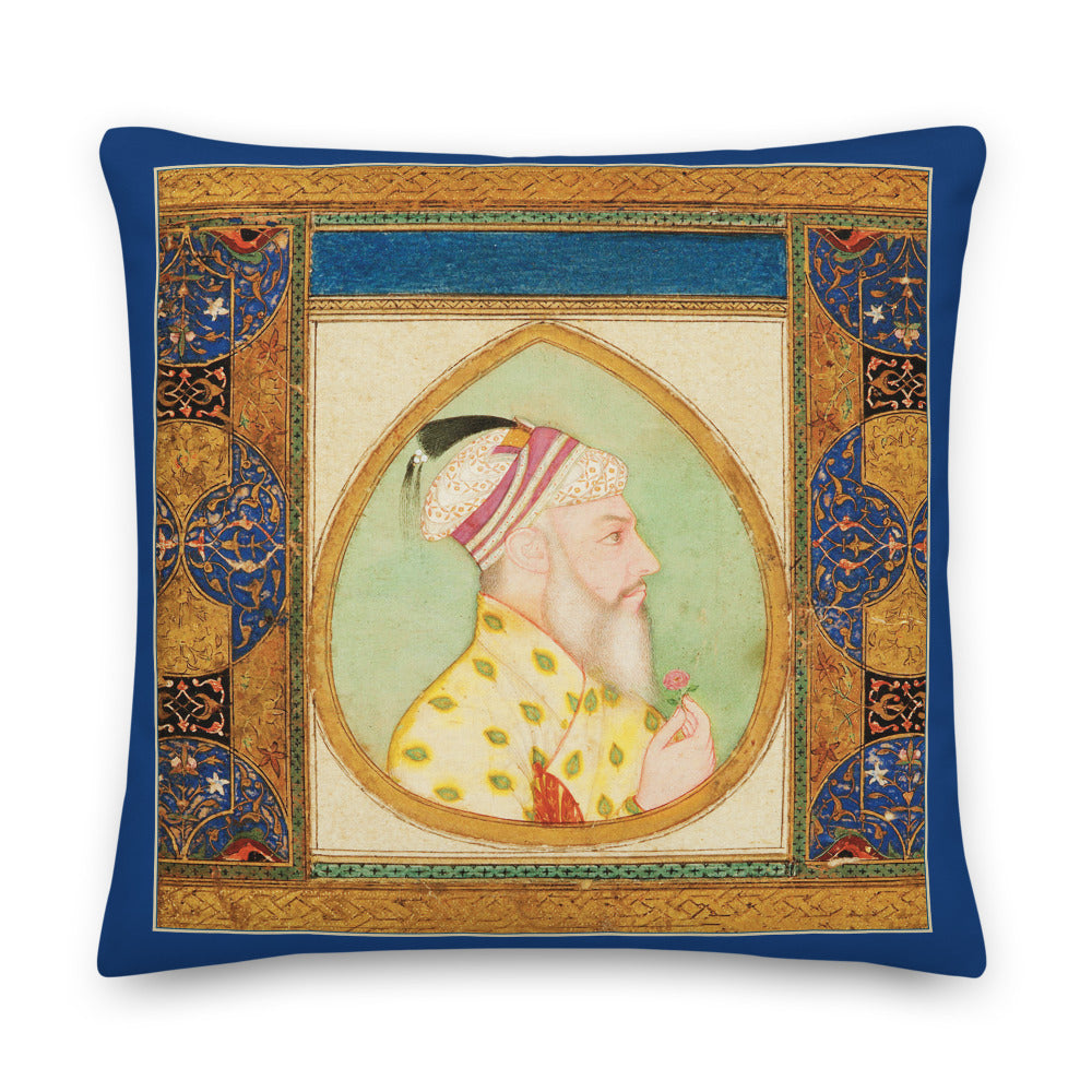 Set of 4 Antique Art Print Decorative Throw Pillow Cushion Mughal Empe –  currypeepal