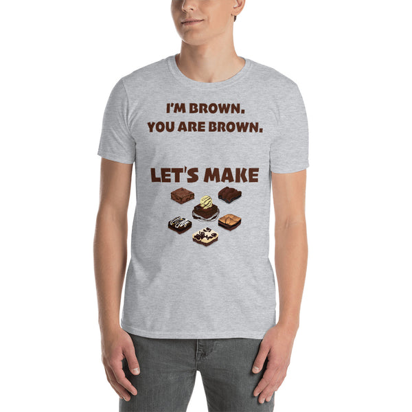 Cotton Unisex T-Shirt Brownies